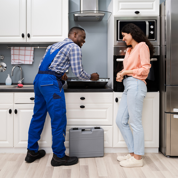 can you provide an estimate for cooktop repair before beginning any work in Black Creek Pennsylvania